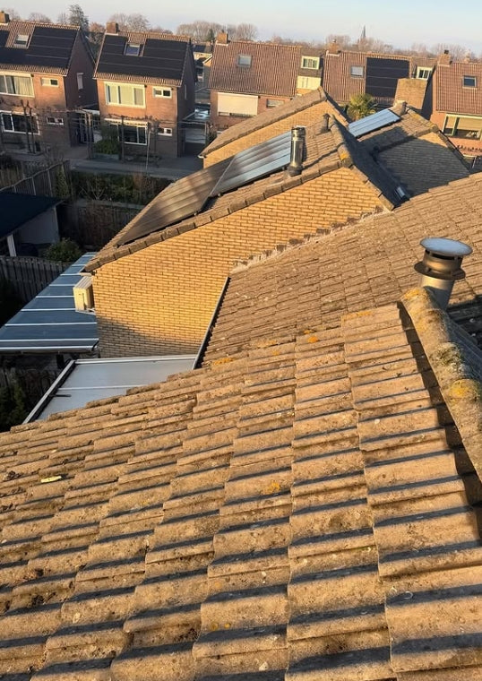 Pannendak is weer veilig en stabiel opgebouwd.